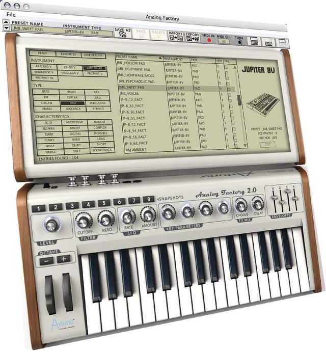 blank You can choose from 3500 preset sounds.